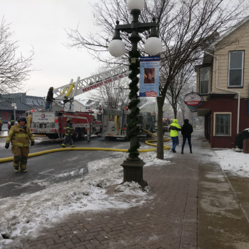 Big fire in downtown Lock Haven News, Sports, Jobs The Express